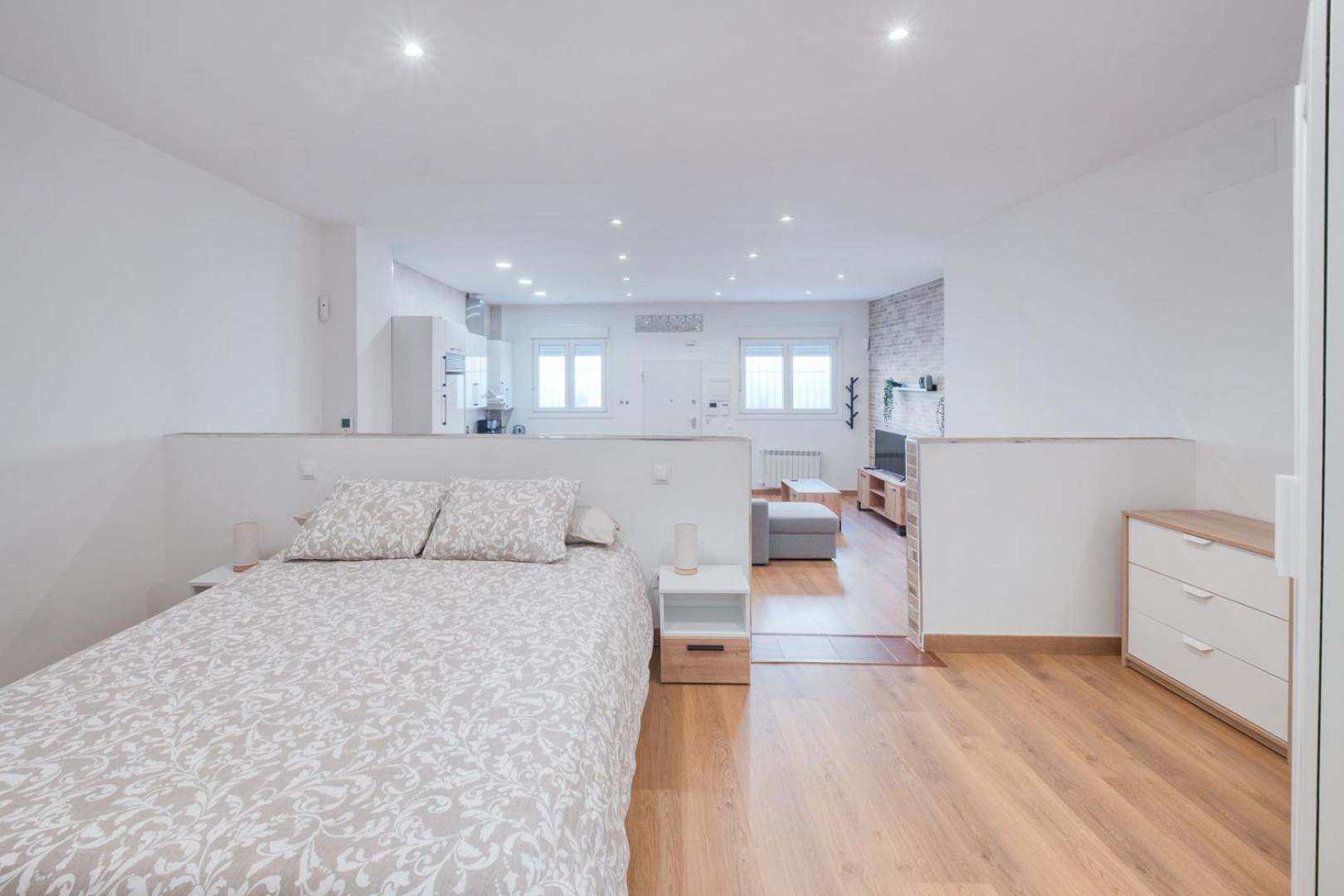 Loft Coqueto En Madrid A 2 Minutos Del Metro Apartment Luaran gambar